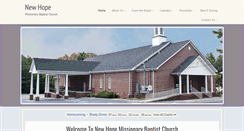 Desktop Screenshot of nhmbcps.org