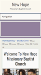 Mobile Screenshot of nhmbcps.org